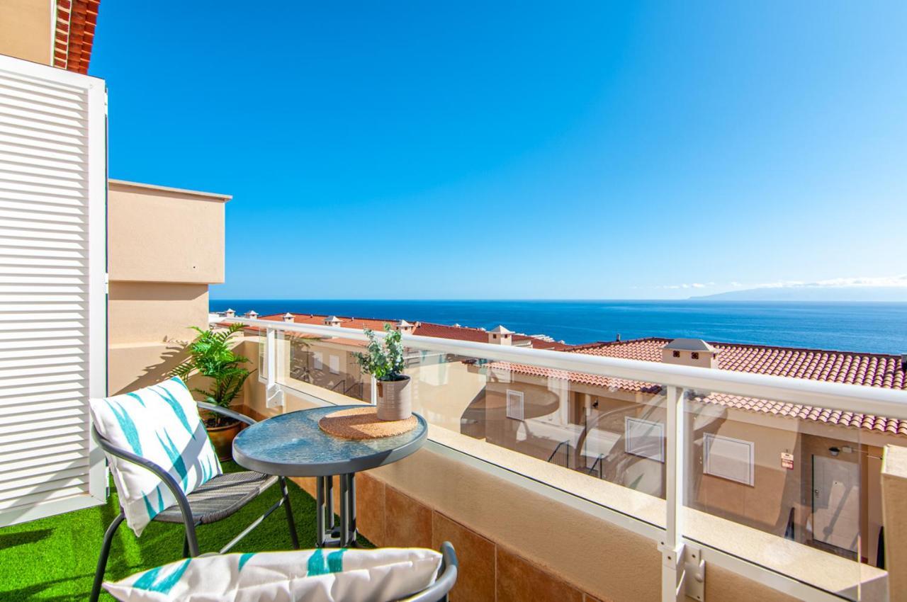 Luxury Townhouse With Panoramic Sea View Villa Puerto de Santiago  Exterior foto